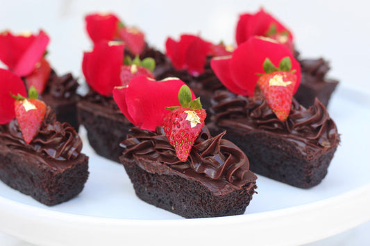 1 Dozen Petit Flourless Chocolate Cakes