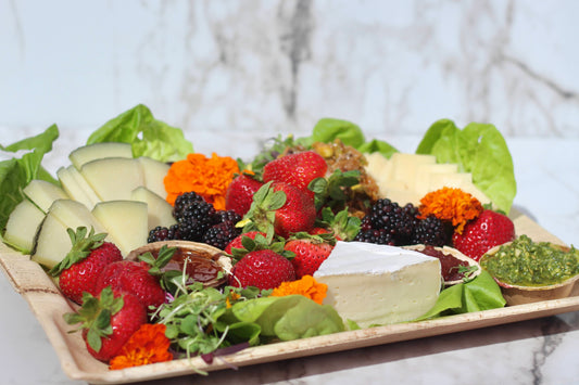 Three Cheese Board (Serves 4-5)